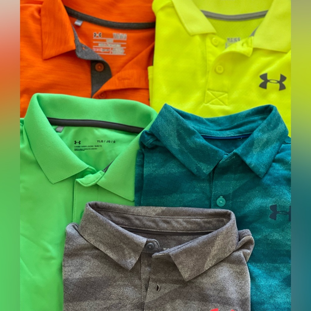 Under Armour Heat Gear Polos bundle